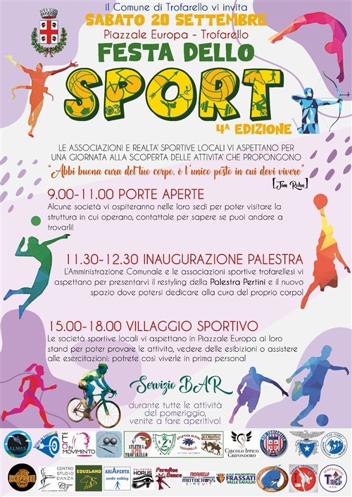 Festa dello sport 2025