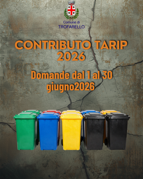 Contributo Tarip 2026
