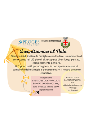 Incontriamoci al nido