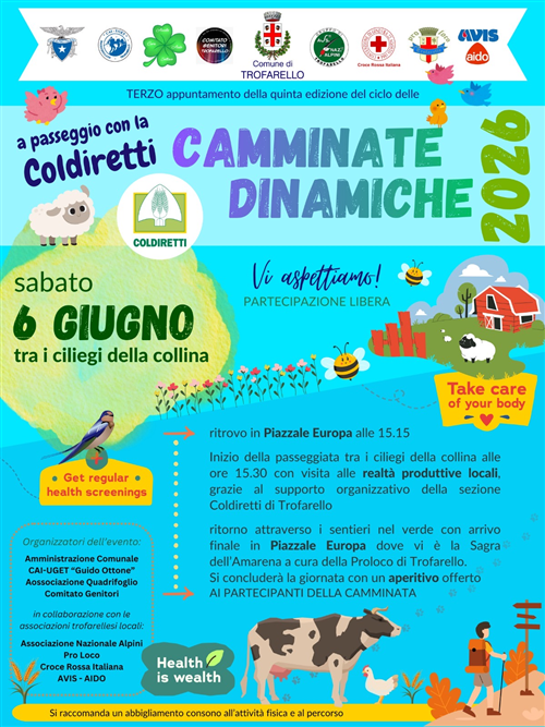 Sagra dell’amarena di Trofarello 28ª edizione 4-8 giugno 2026