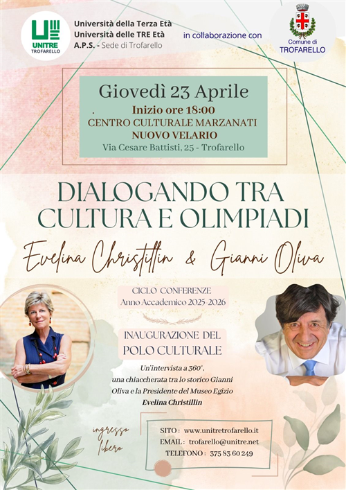 Dialogando tra Cultura e Olimpiadi